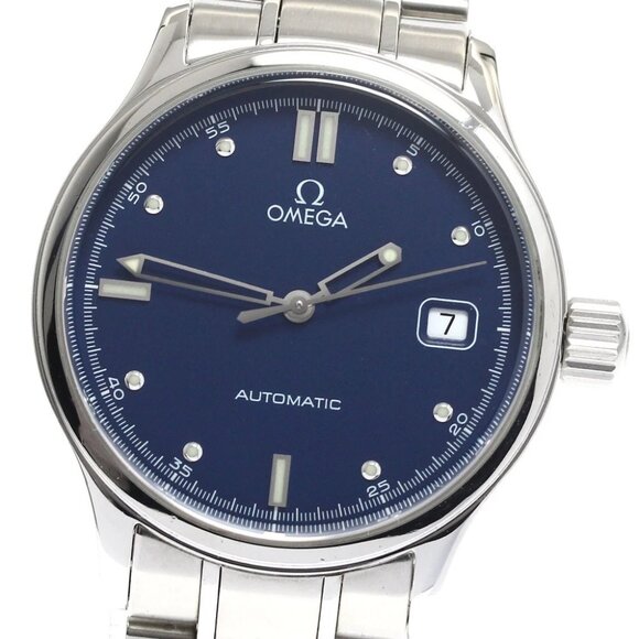 OMEGA Classic 5203.80 Date Navy Dial Automatic Men's Watch_890595 - Picture 4 of 6